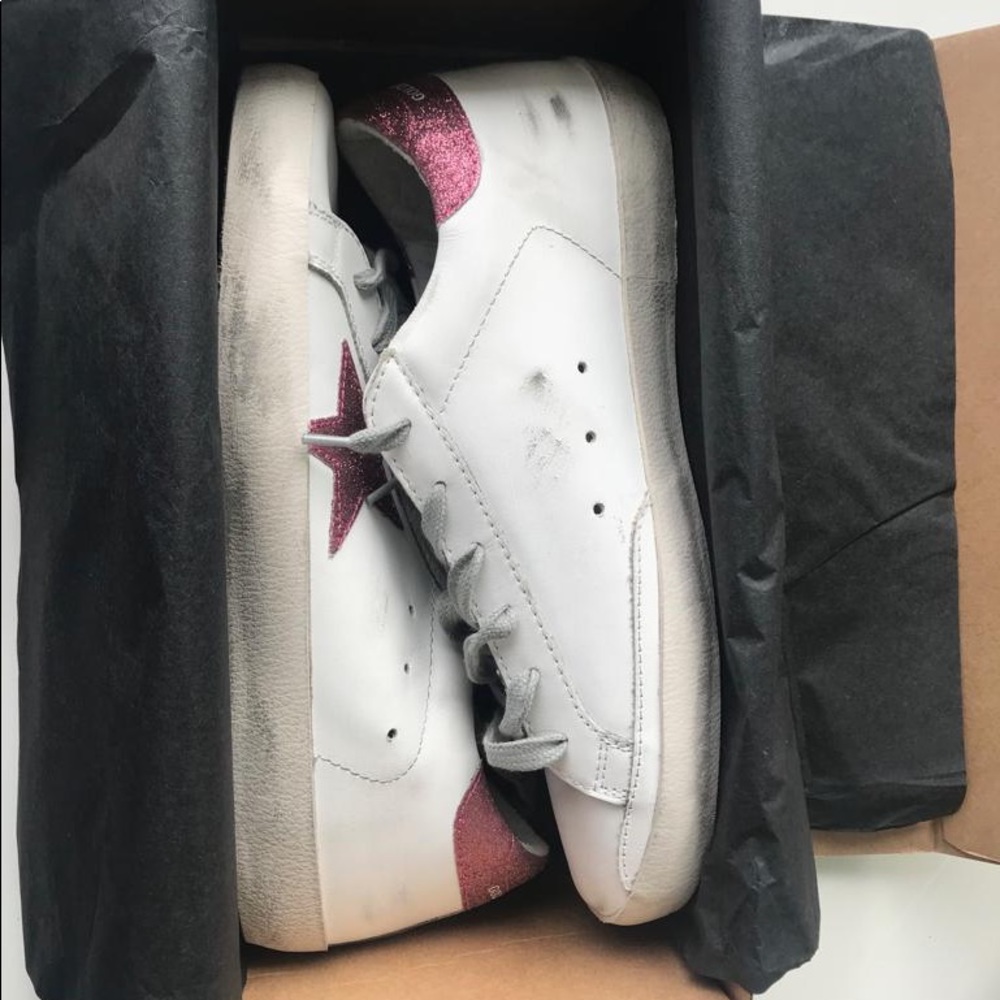 Golden Goose Glittery Pink sneakers